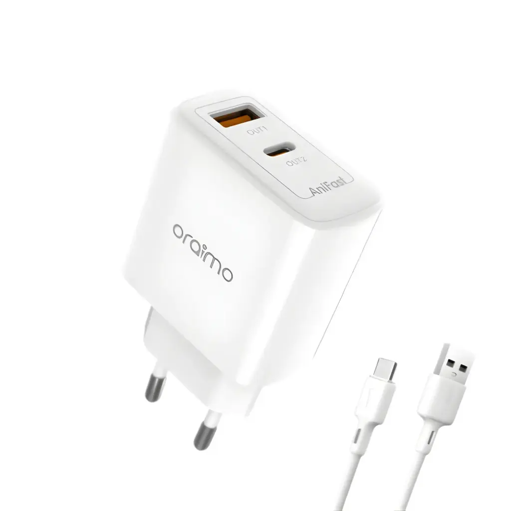 oraimo PowerGaN 25 25W Wall Charger Kit