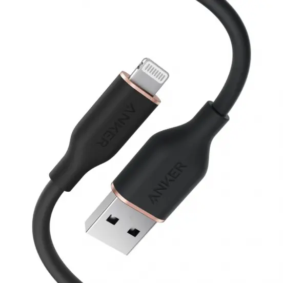 Anker PowerLine III Flow USB-A to Lighting Cable 3Ft - A85A10110