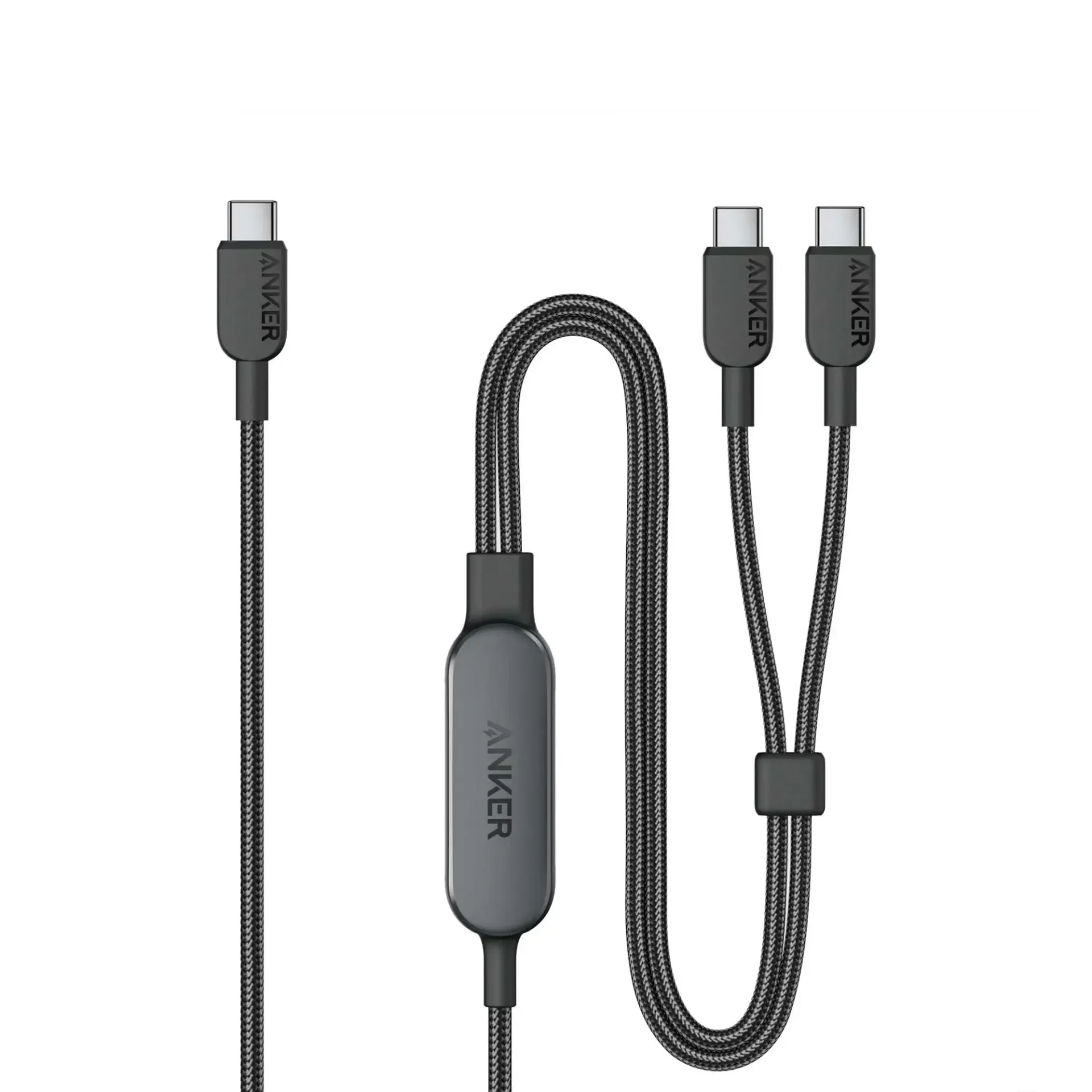 Anker 2-in-1 USB-C to USB-C Cable 4ft 140W - A8895H11